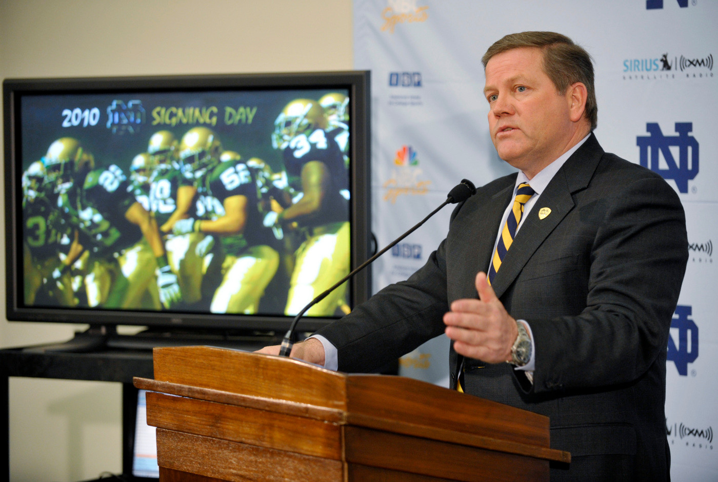 Football Update – Tuesday, March 23 Signing Day Notre Dame Football