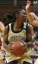 Danielle Green appeared for the Irish women's basketball team between 1995-2000.
