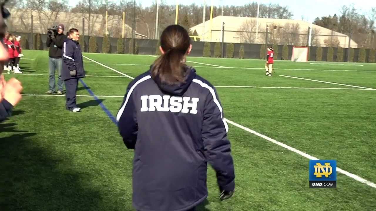 Notre Dame Women's Lacrosse - Halfpenny Ready For The Challenge