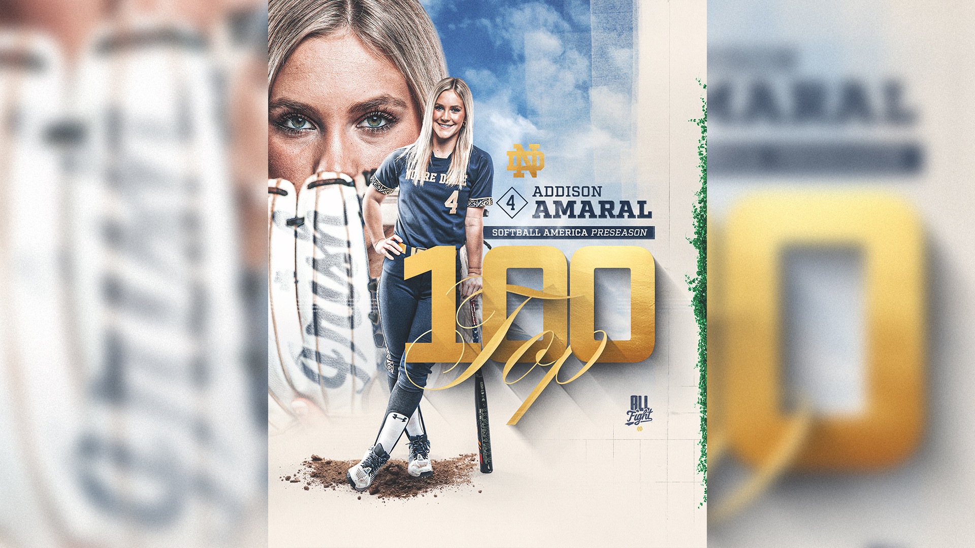 Addison Amaral named to Softball America Preseason Top 100 List Addison Amaral named to Softball America Preseason Top 100 List
