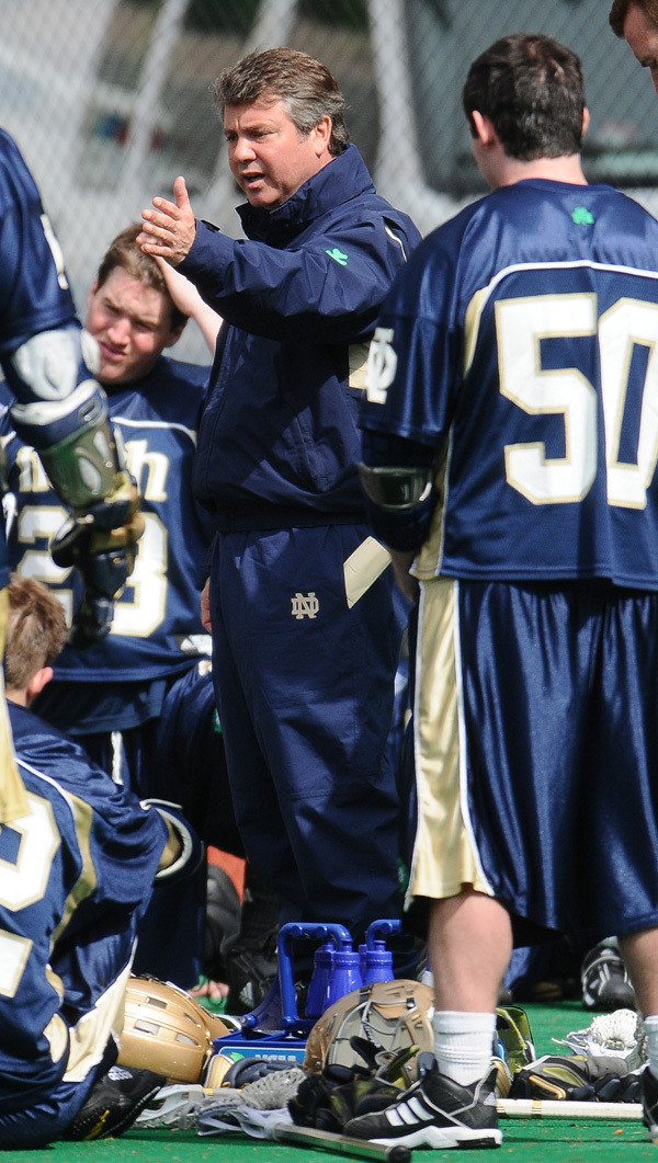 Notre Dame Spring Sports Preview: Men’s Lacrosse Head coach Kevin Corrigan and the Irish staff will conduct a free coaching clinic this weekend.