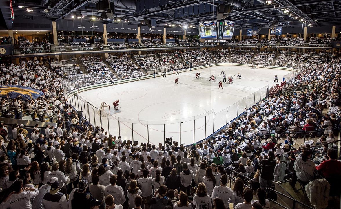 For the first time, Saturday will be an NCAA Hockey Night in South Bend.