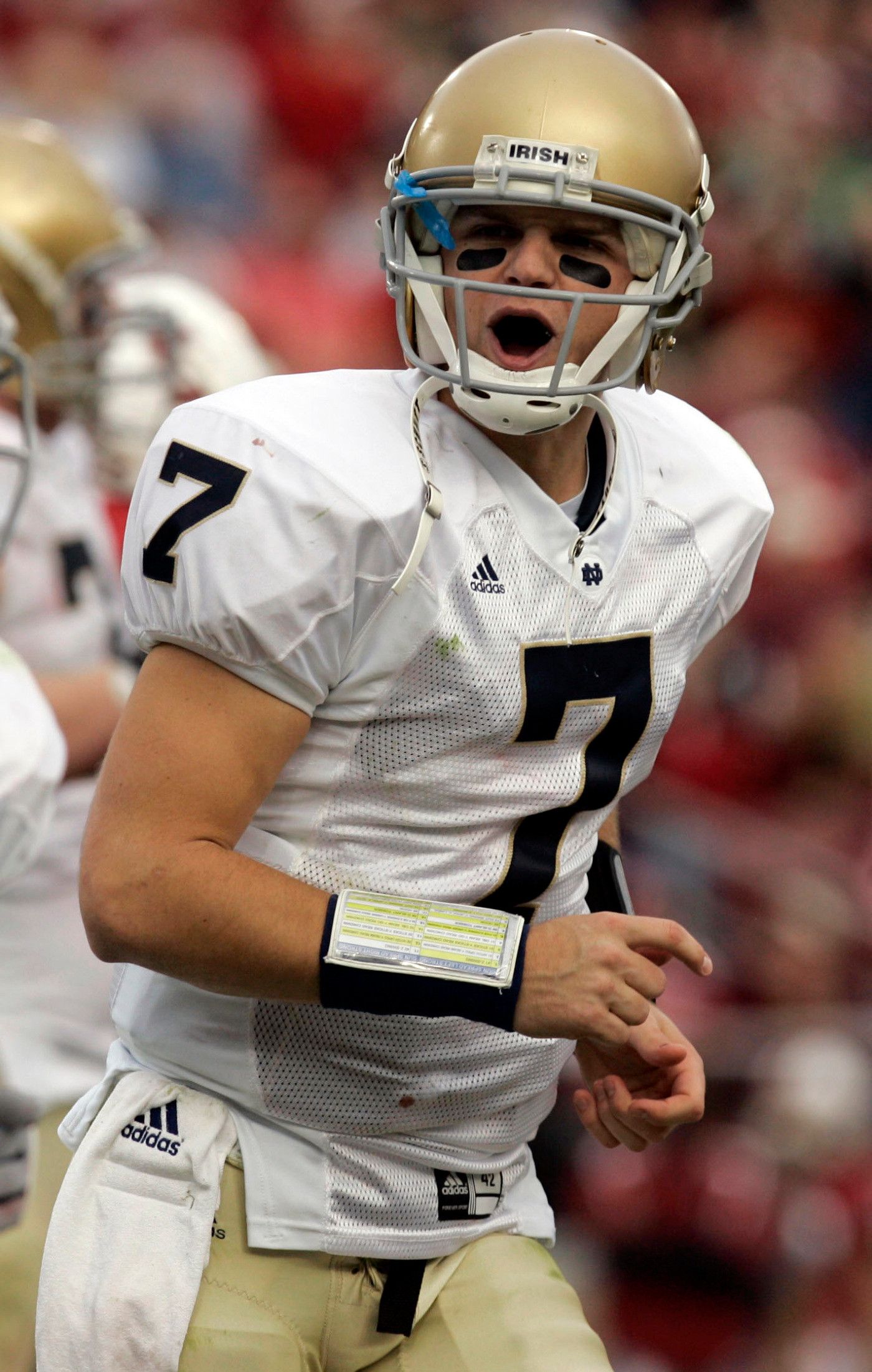 Offense Wins Spring Game 47-46 Notre Dame Stanford Football