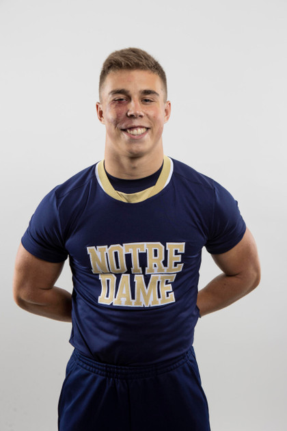 Jake House - Cheerleading - Notre Dame Fighting Irish