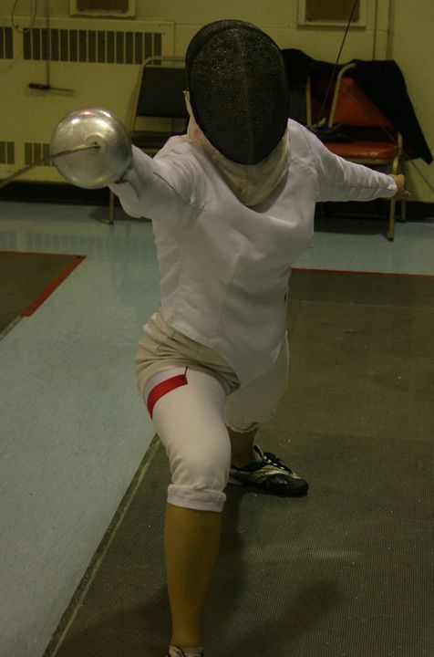 Freshman Ewa Nelip went 11-3 in the epee during the first four rounds of the NCAA Championships on Thursday.