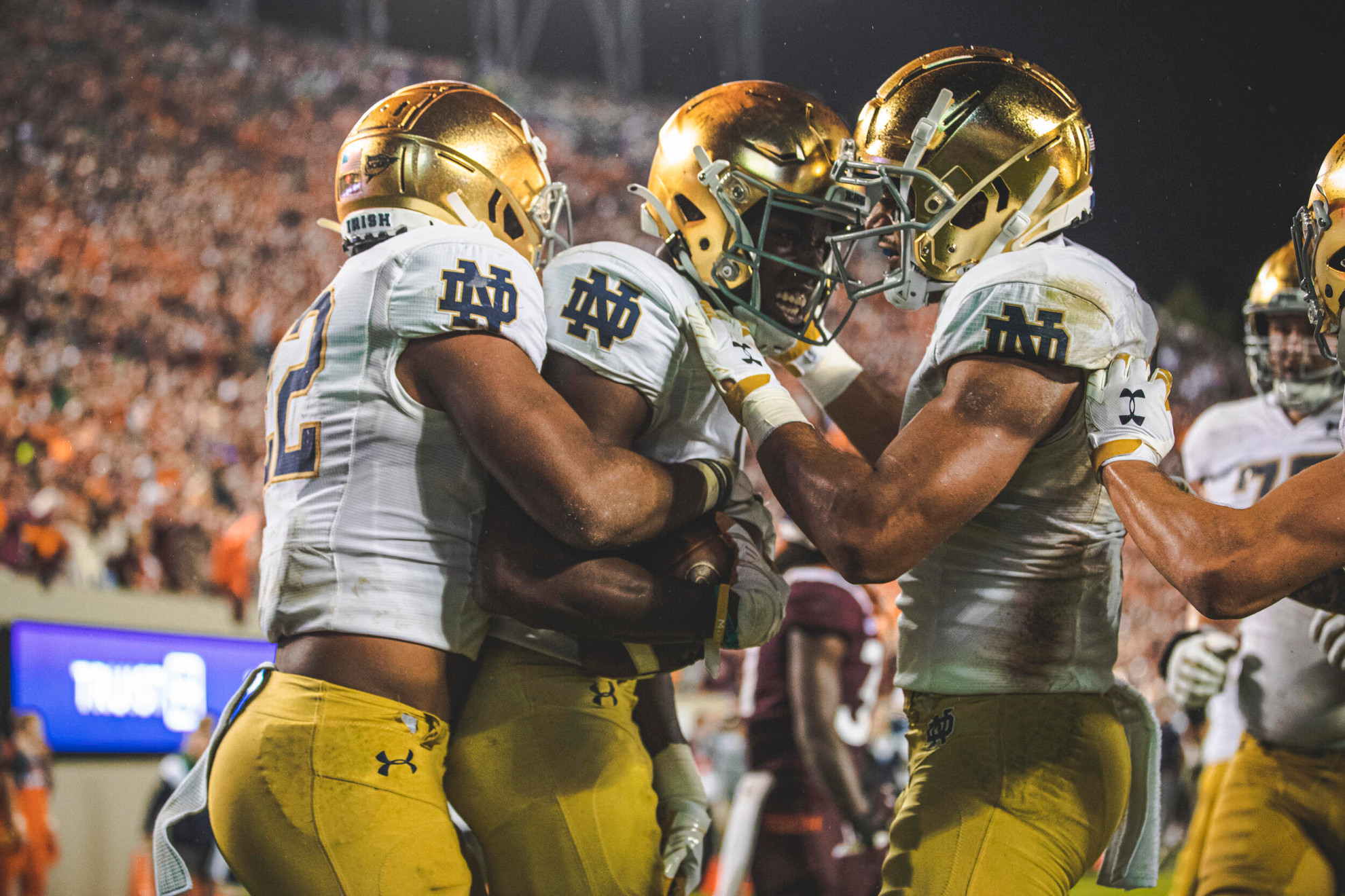 #13/#14 Notre Dame Wins Thriller Over Virginia Tech, 32-29 #13/#14 Notre Dame Wins Thriller Over Virginia Tech, 32-29