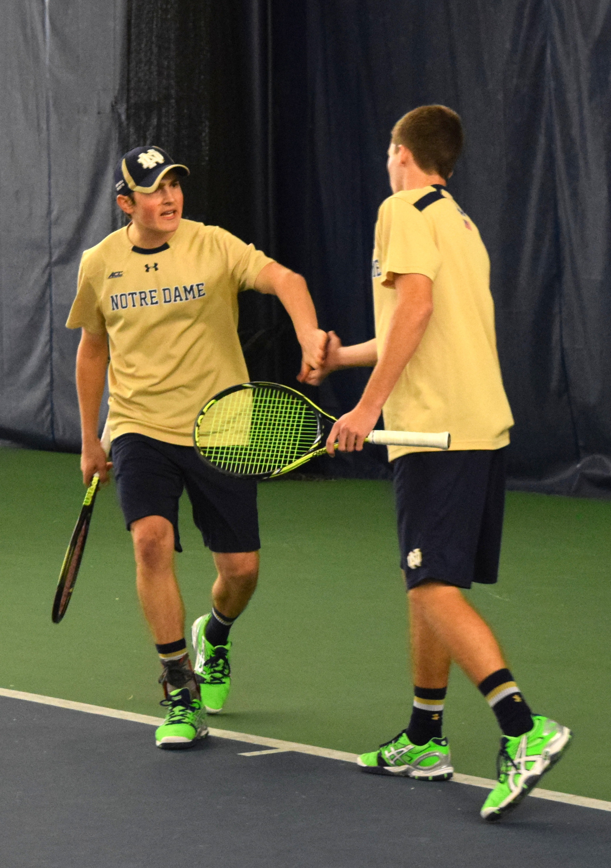 Irish Extra: College Tennis A Different Animal For Schnurrenberger Eric Schnurrenberger, left, is playing a big role for the No. 14 Notre Dame men's tennis team, even as the U.S. collegiate game is a departure from the quiet atmosphere of the game in his native Switzerland.