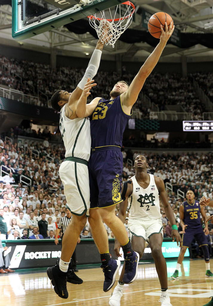 ND Men's Basketball at Michigan State (USATSI)