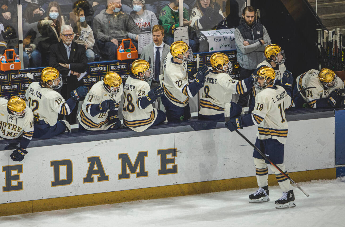 #8 Irish Close Semester At Home Against The Spartans #8 Irish Close Semester At Home Against The Spartans