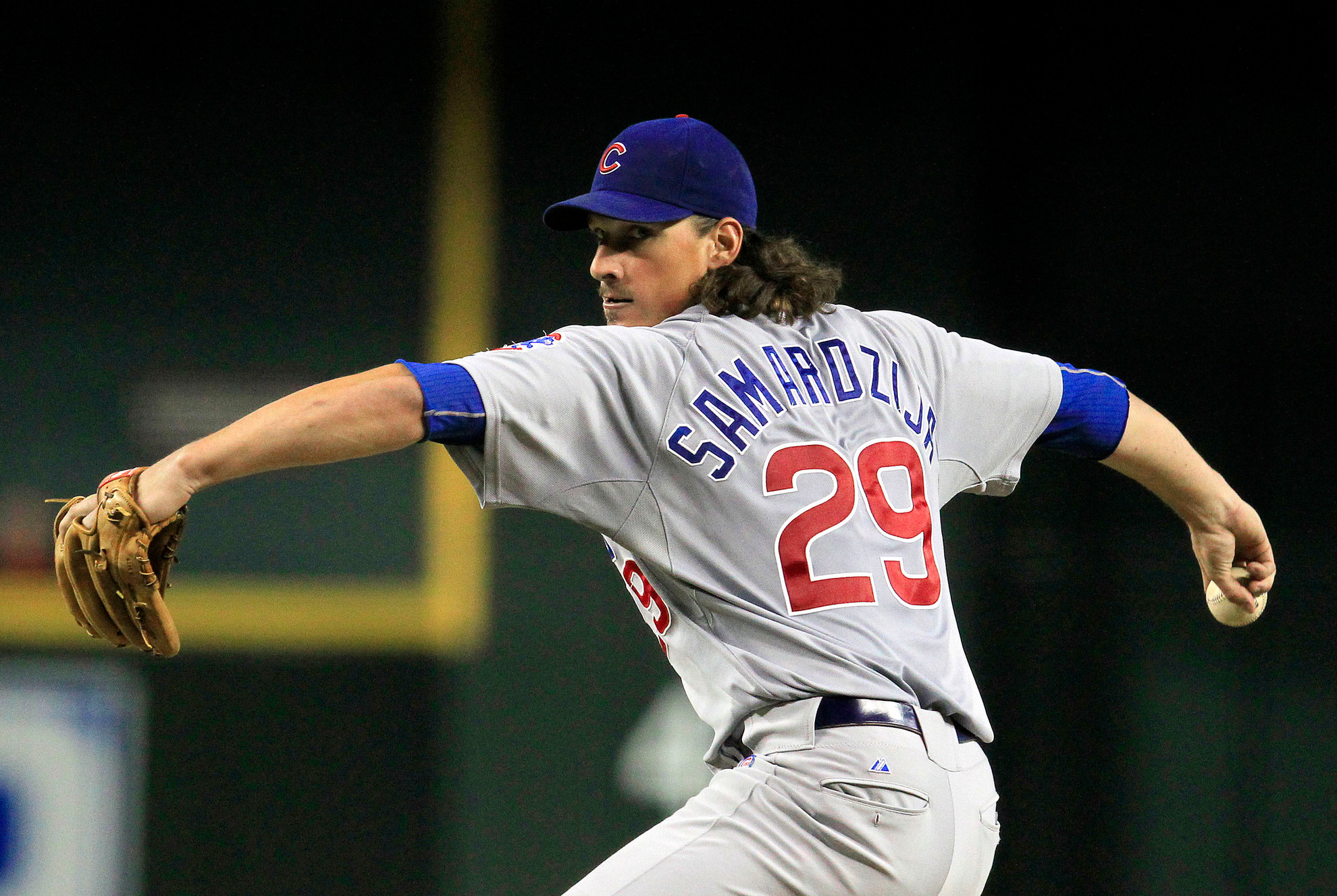 Samardzija Shines As Cubs Down Pirates, 3-1 Cubs Diamondbacks Baseball