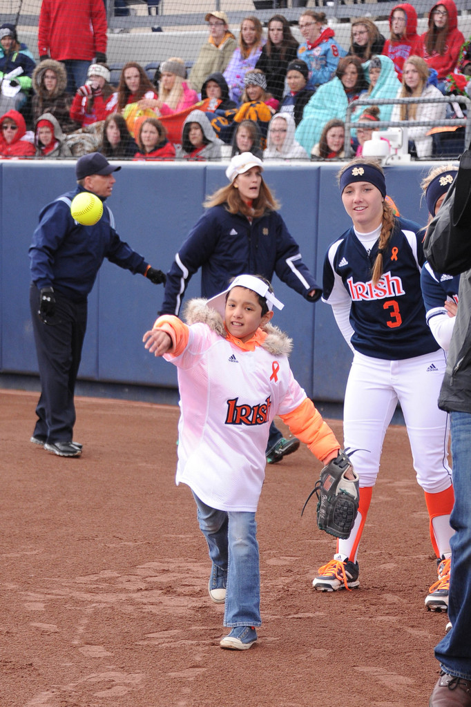 Notre Dame vs. Rutgers (Strikeout Cancer), 4-13-13 (Mike Bennett)