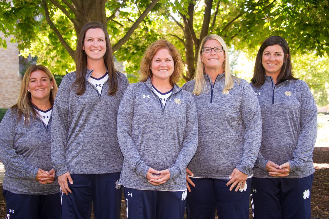 The Notre Dame softball coaches were recognized as the NFCA Mid-Atlantic Region Coaching Staff of the Year for the second time in three seasons after a sucessful 2016 campaign