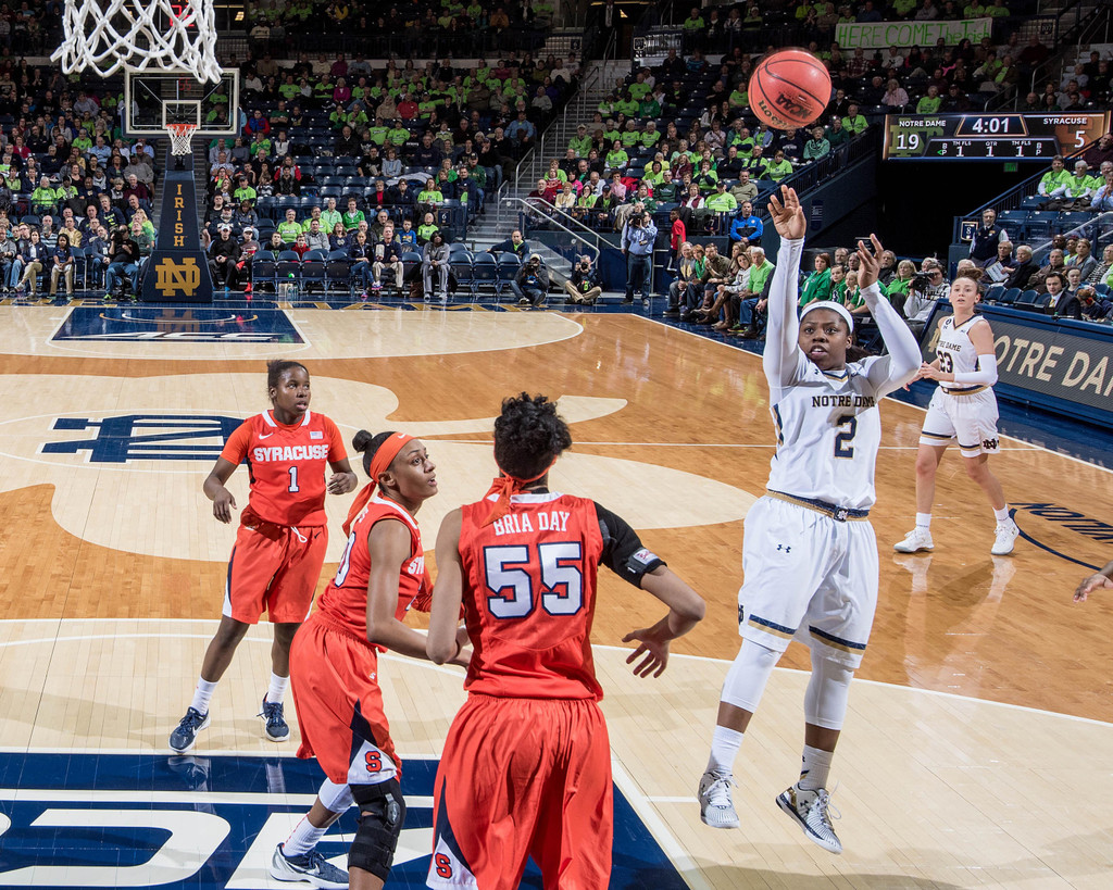 Notre Dame vs. Syracuse, 90-62