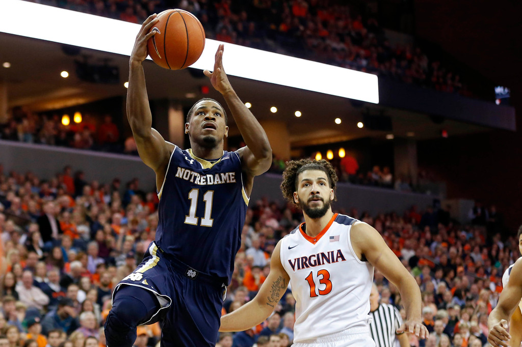 No 5. UVA 77, Notre Dame 66