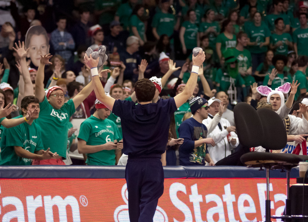 ESPN College GameDay visits Notre Dame Men's Basketball vs Louisville on 02-09-2013
