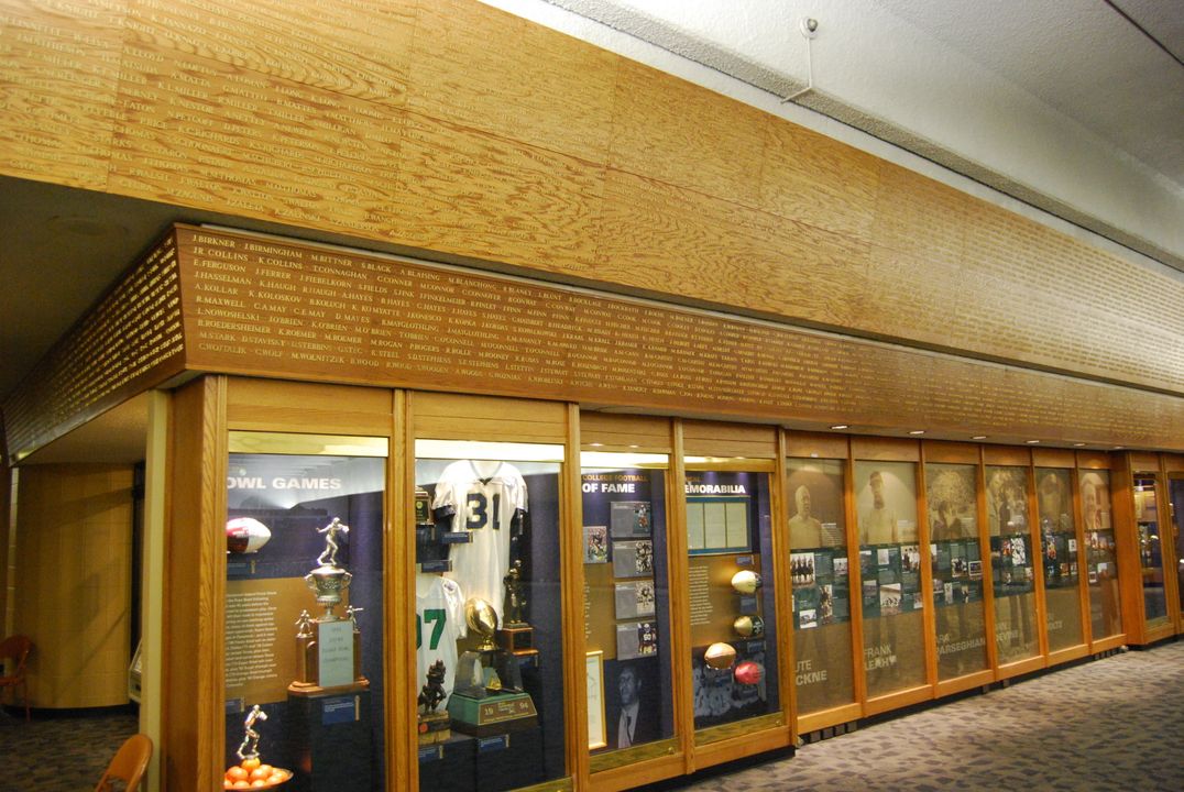 The new decade of Monogram winners (2000-09) is now installed in Heritage Hall.
