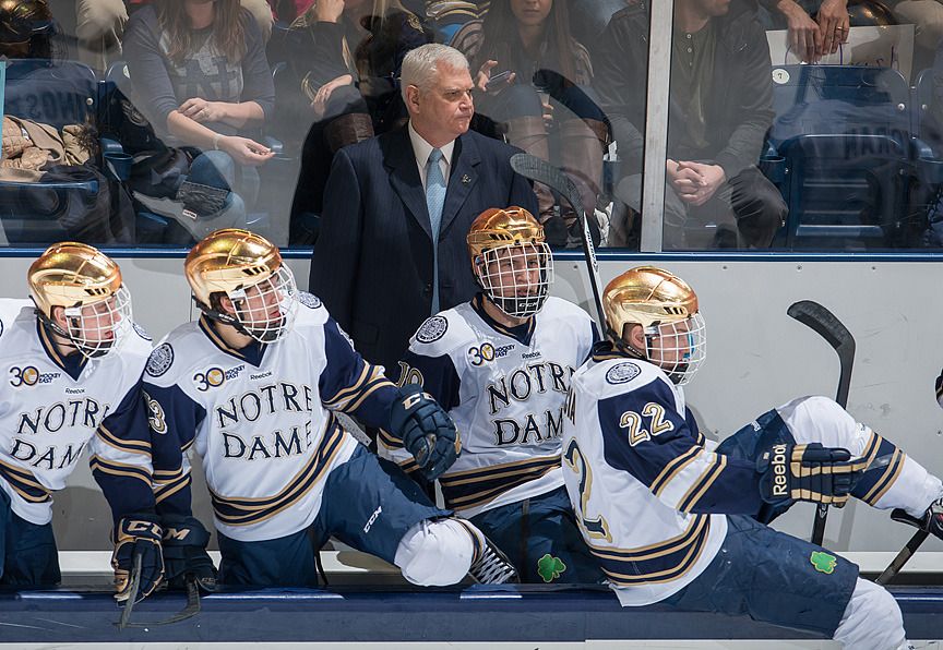 Irish head coach Jeff Jackson will look to get Notre Dame back on track in the second game of the series with Northeastern.