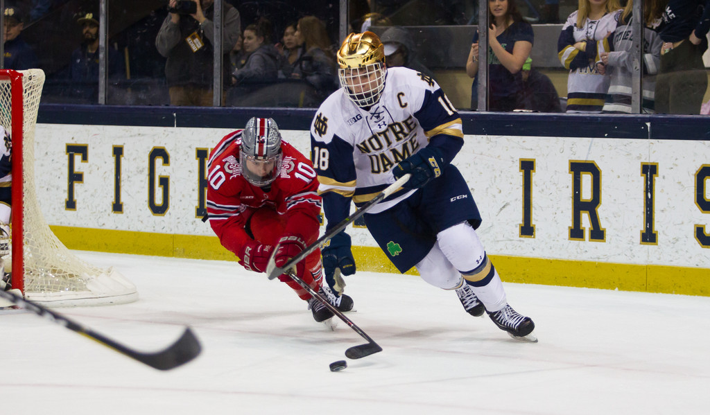 No. 1 Notre Dame Hockey vs. No. 6 Ohio State (Feb. 9, 2018)