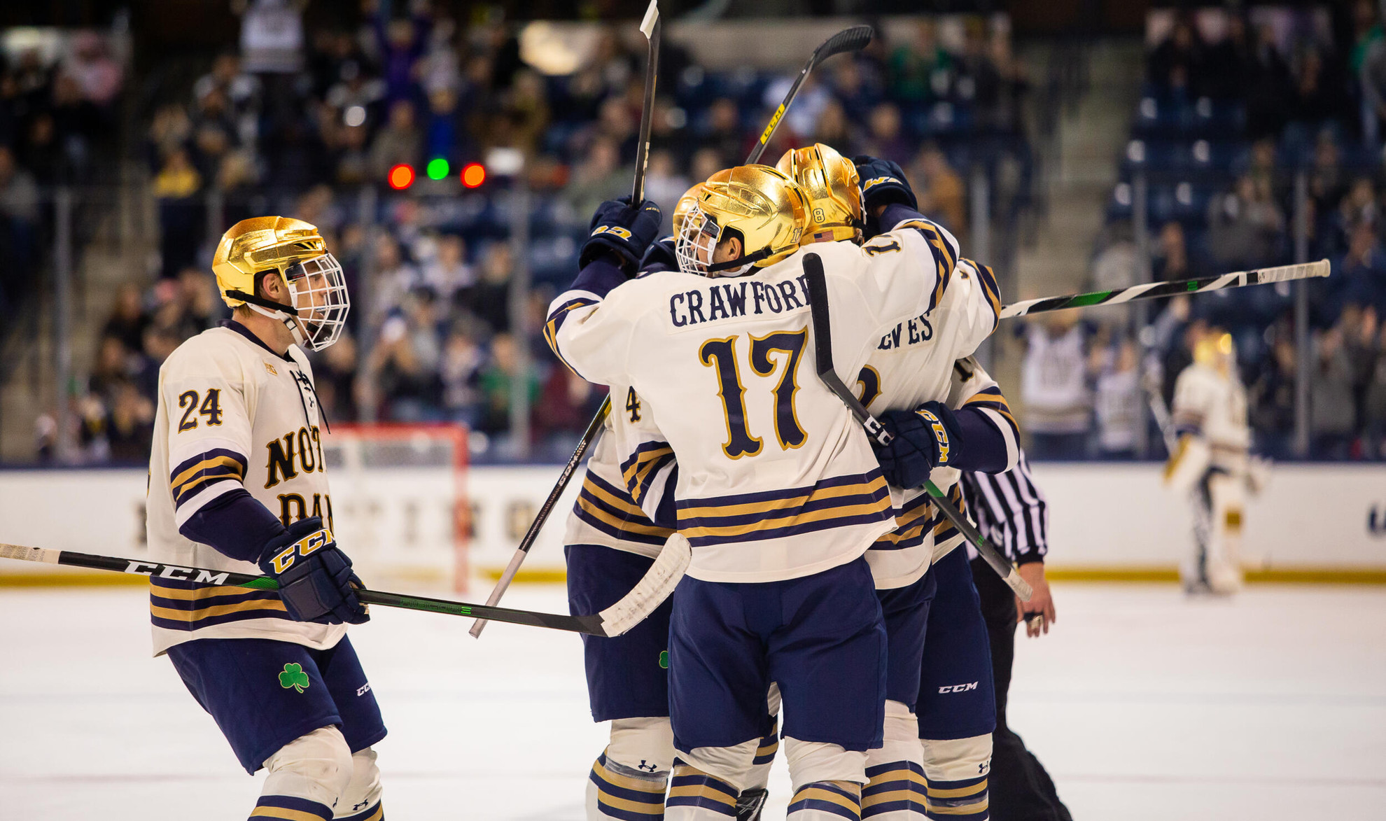 #3 Irish Top #15 Badgers in OT, 5-4 #3 Irish Top #15 Badgers in OT, 5-4