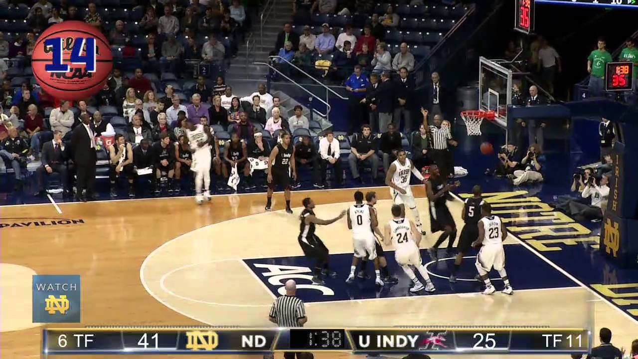 Notre Dame Men's Basketball 'Shares The Rock' 29 Times In Exhibition Victory