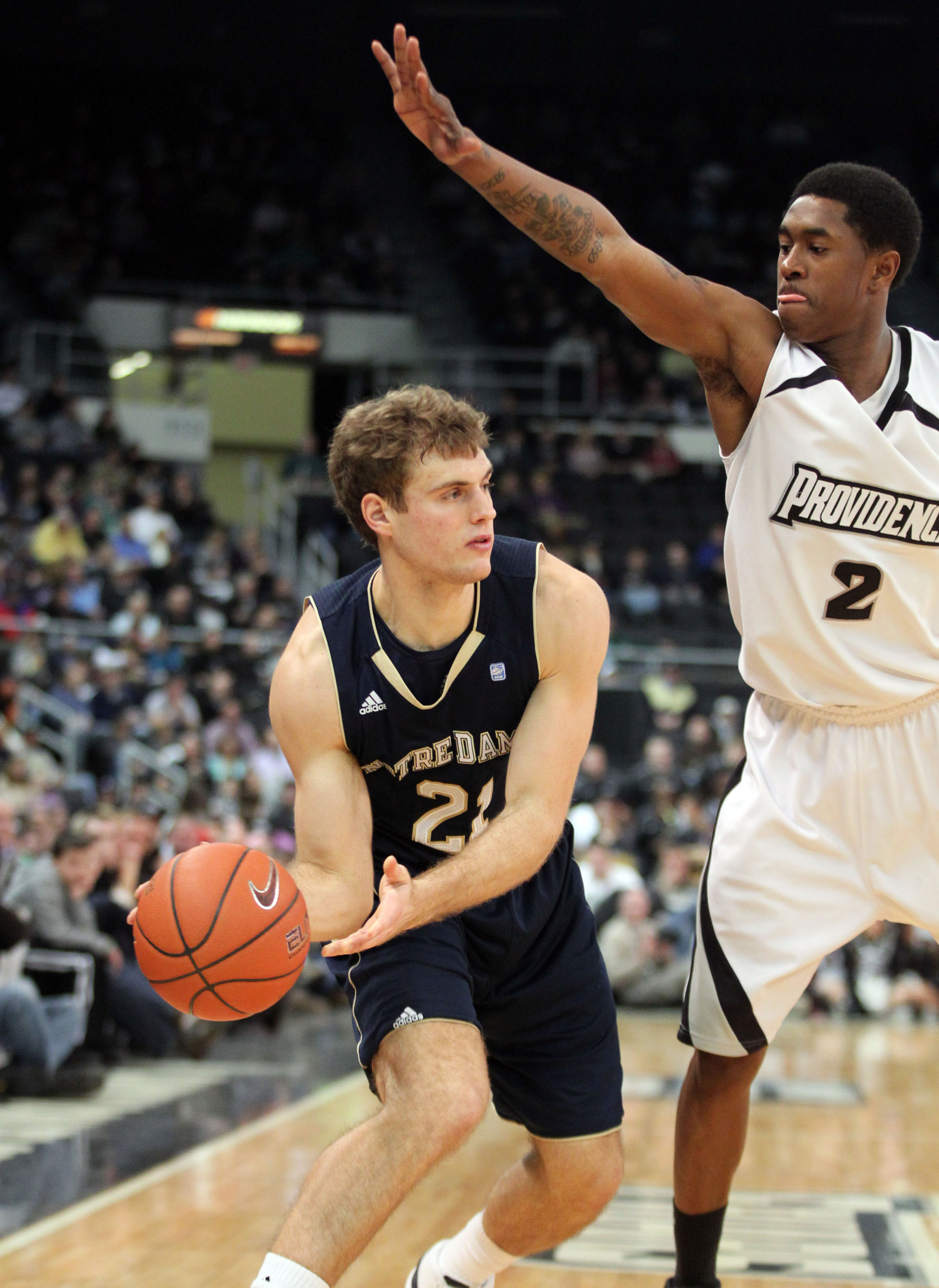 No. 9 Irish Escape Providence With Win, 94-93 Notre Dame Providence Basketball