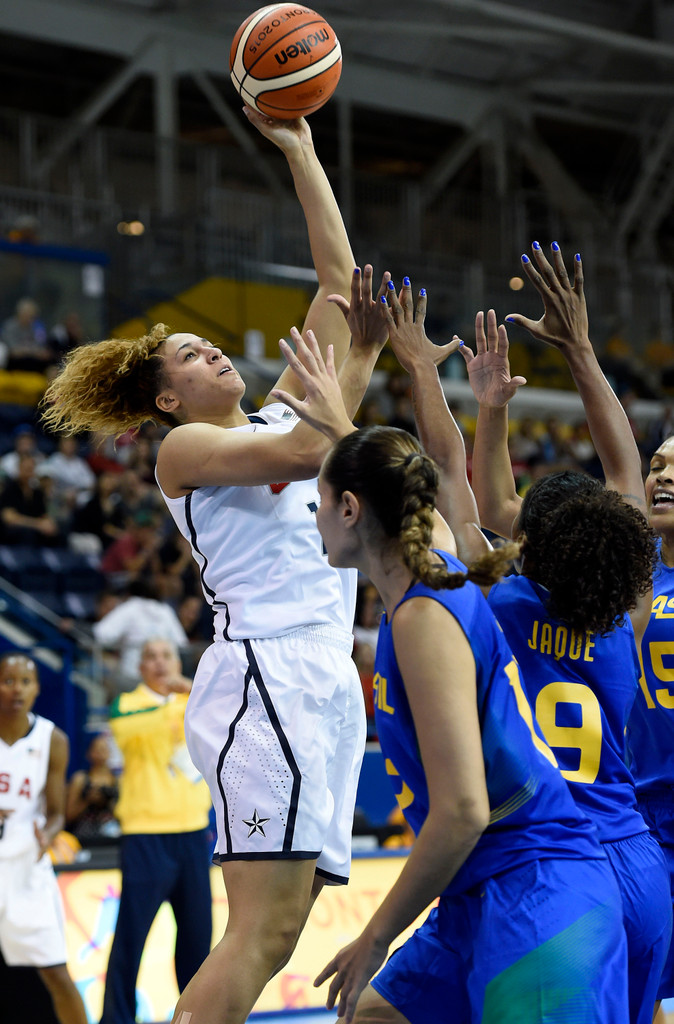 Achonwa, Reimer at the Pan Am Games (USATSI)