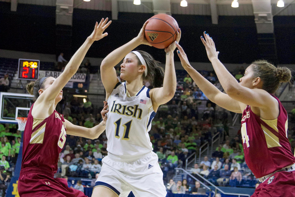 No. 2 Women's Basketball vs. Boston College