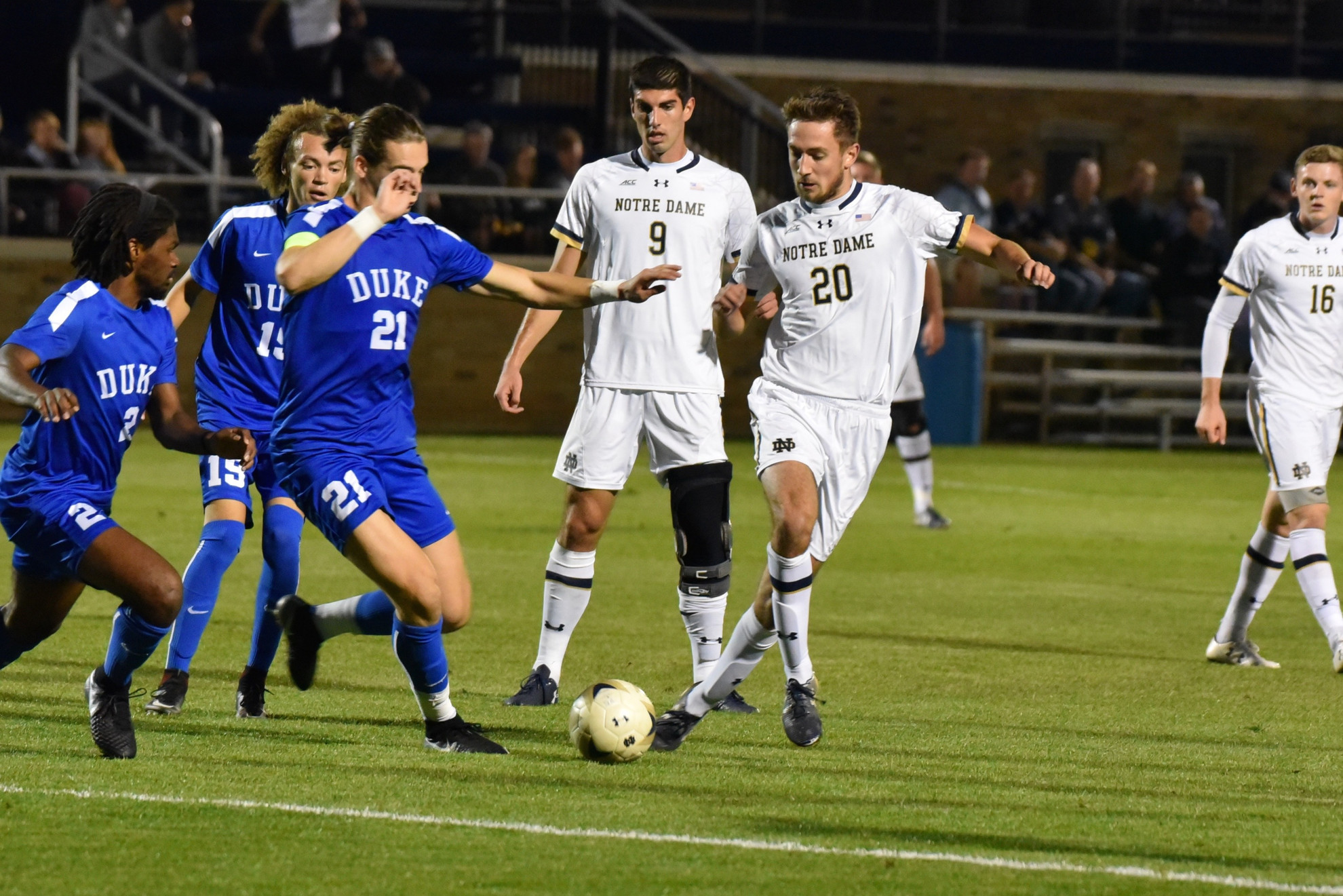 #12 Irish, #15 Duke Battle To Scoreless Draw #12 Irish, #15 Duke Battle To Scoreless Draw