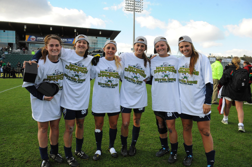 A Championship Season in Photos: 2010 Notre Dame Women's Soccer