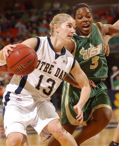 Senior guard Megan Duffy is the second player in Irish women's basketball history and the eighth in BIG EAST Conference annals to be chosen as a first-team Academic All-American. Duffy received her honor on Tuesday afternoon, becoming the fifth Notre Dame student-athlete in 2005-06 to earn Academic All-America&amp;reg; status.