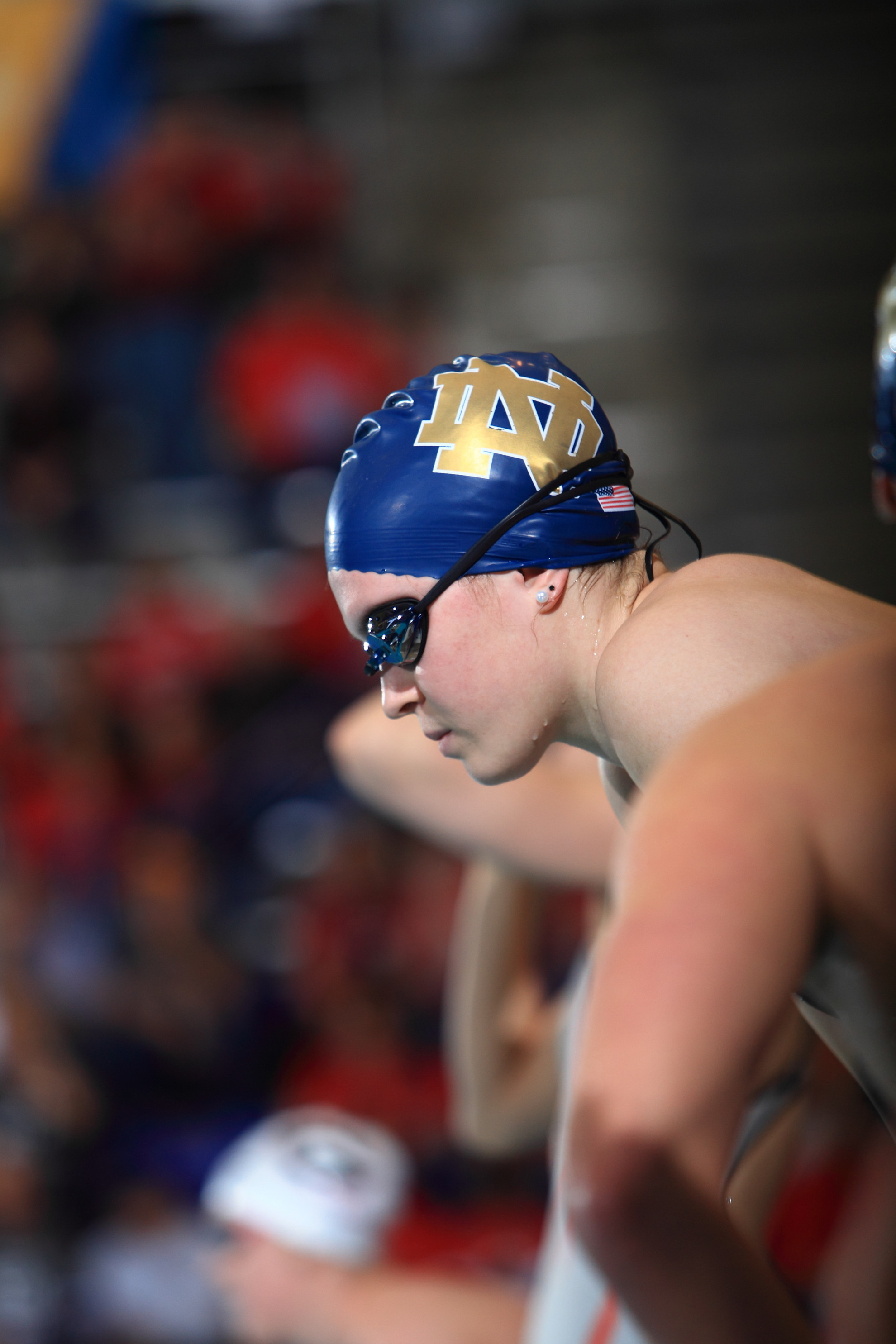 Irish Notch Three NCAA B Cuts In Thursday Night Finals Junior Catherine Galletti claimed second in the