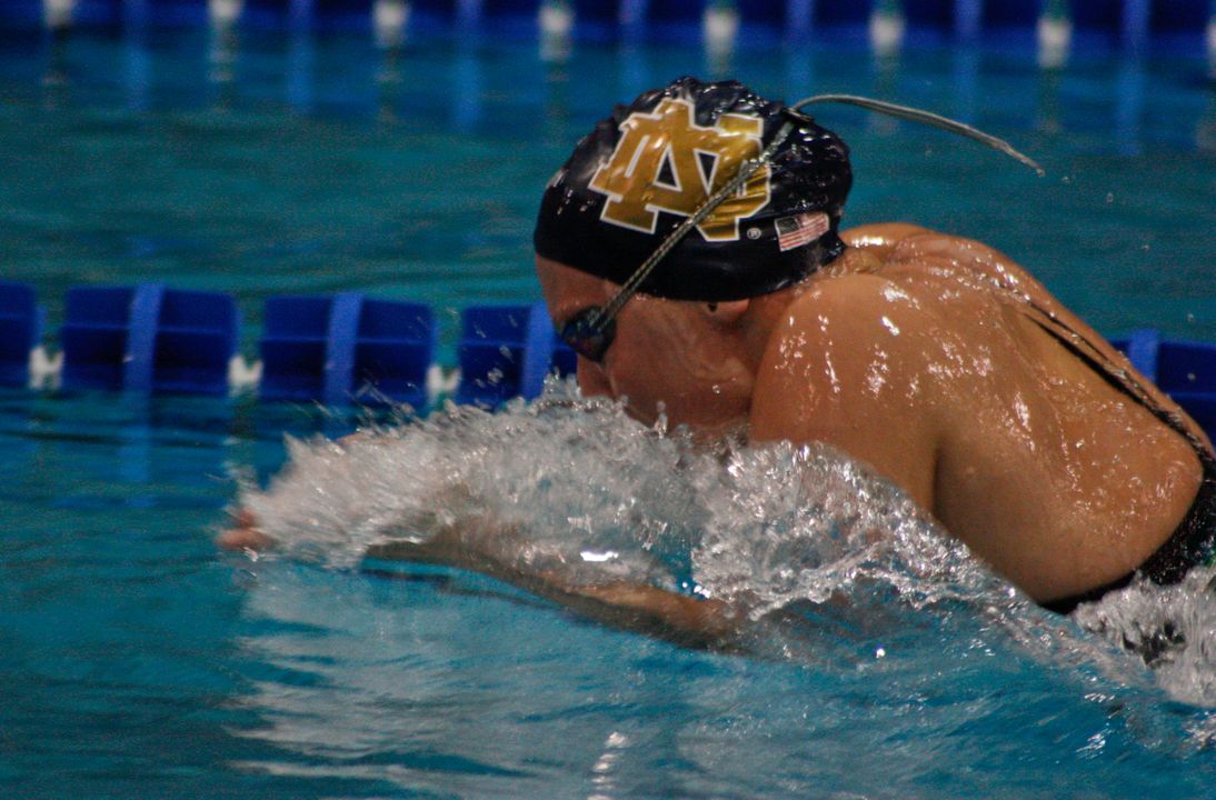 Notre Dame wrapped up its first day at the U.S. Nationals in Columbus, Ohio.