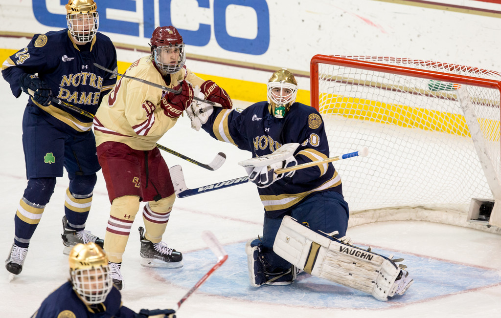 Notre Dame Defeats Boston College 4-3 (Dec. 10, 2015)