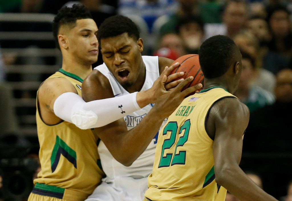 NCAA Men's Elite Eight: Notre Dame vs. Kentucky