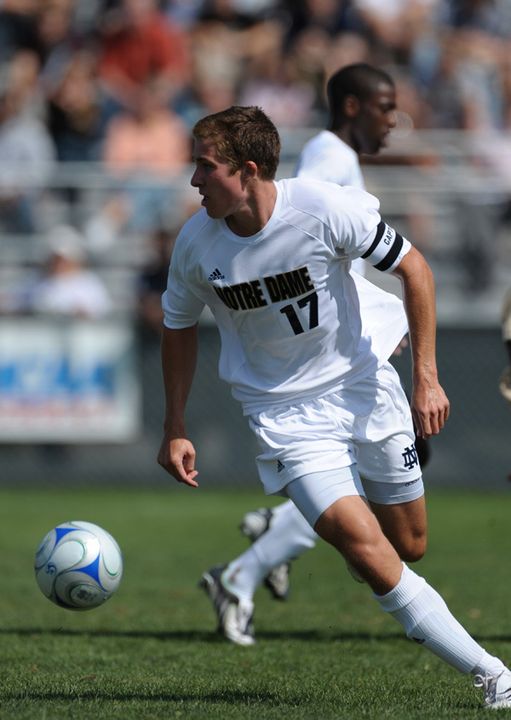 Matt Besler played for the Irish from 2005-08 and earned first-team All-America honors as a senior.