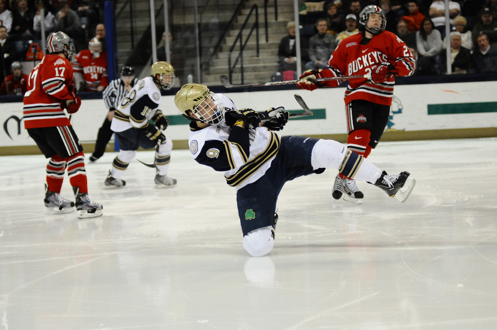 Notre Dame Hockey vs Ohio State on March 3, 2012