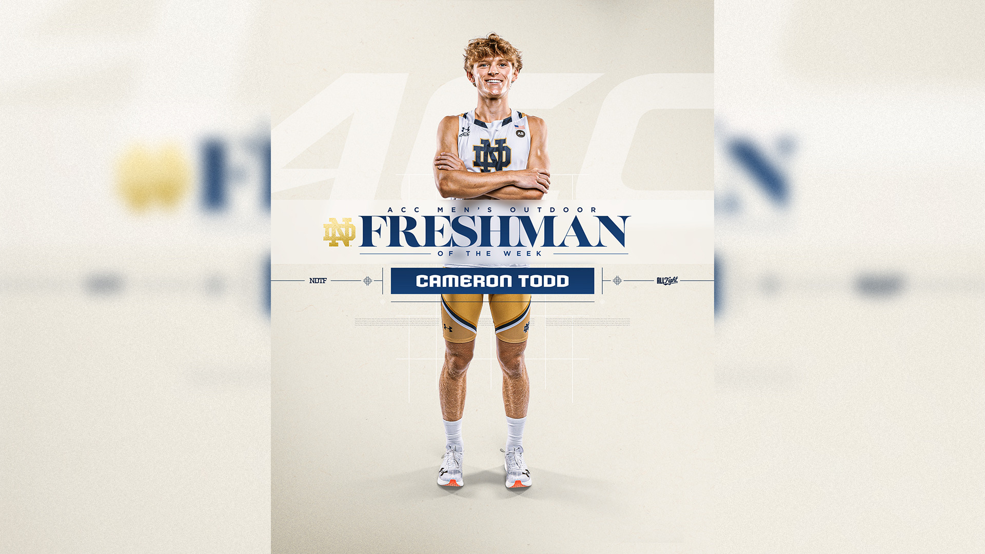 Todd Named ACC Men’s Outdoor Freshman of the Week Todd Named ACC Men’s Outdoor Freshman of the Week