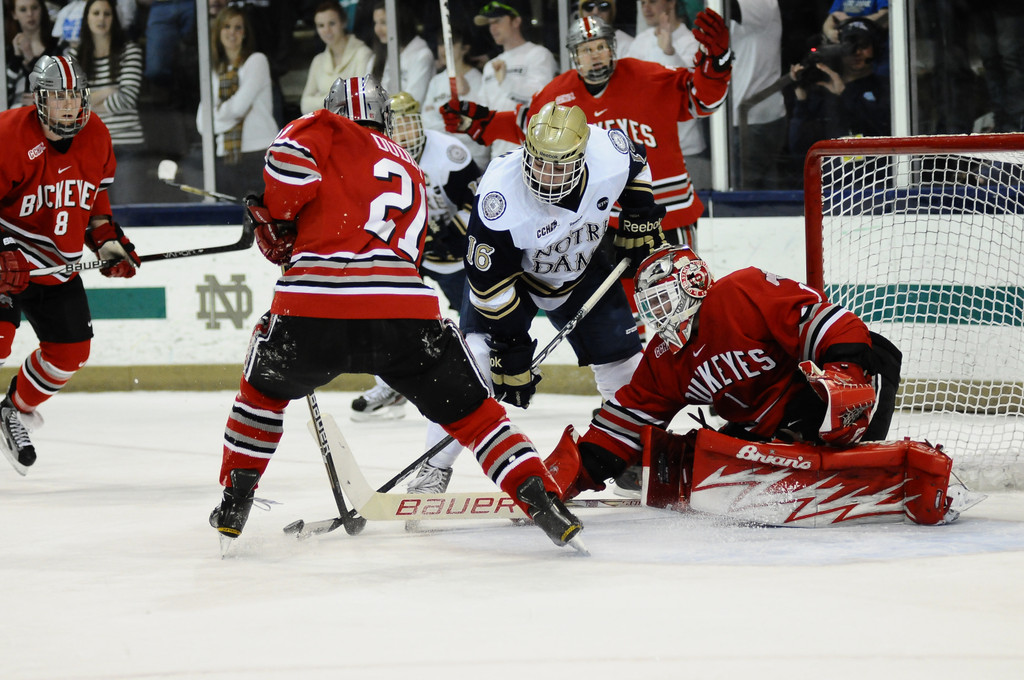 Notre Dame Hockey vs Ohio State on March 3, 2012
