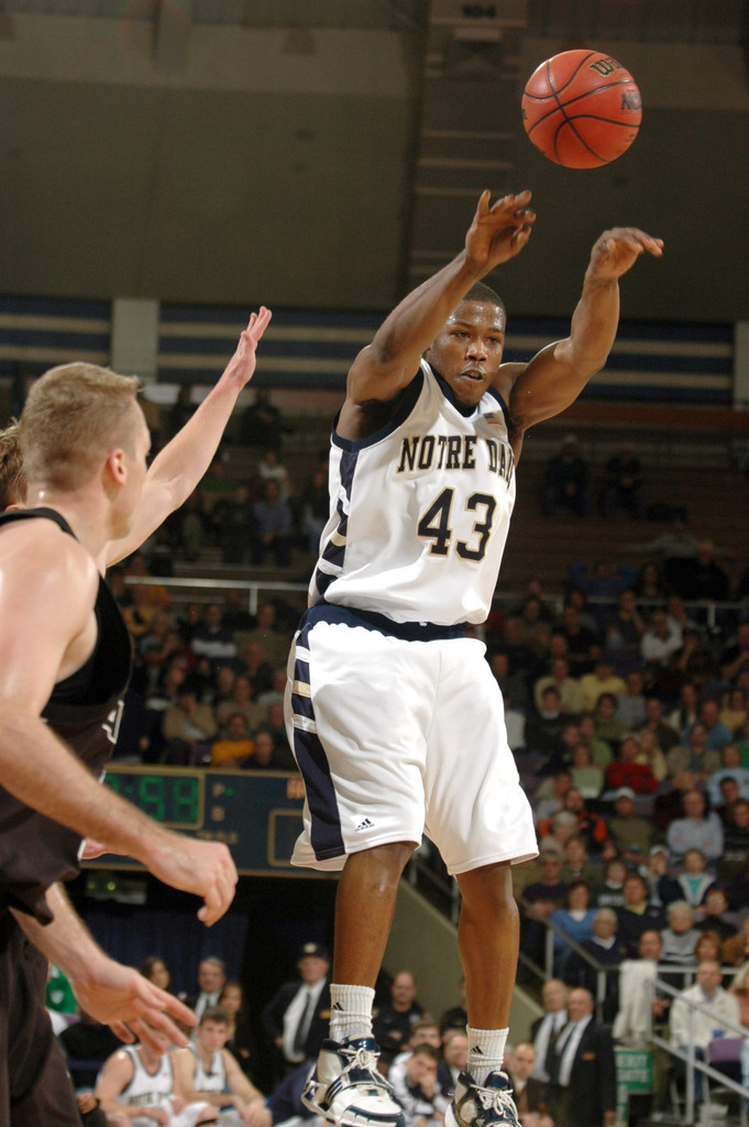 No. 20 Notre Dame Handles Army, 88-47