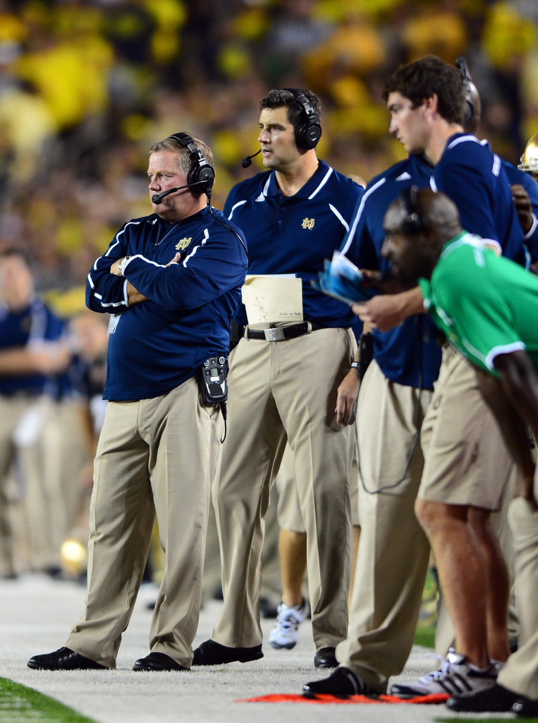 Notre Dame at Michigan (USATSI)