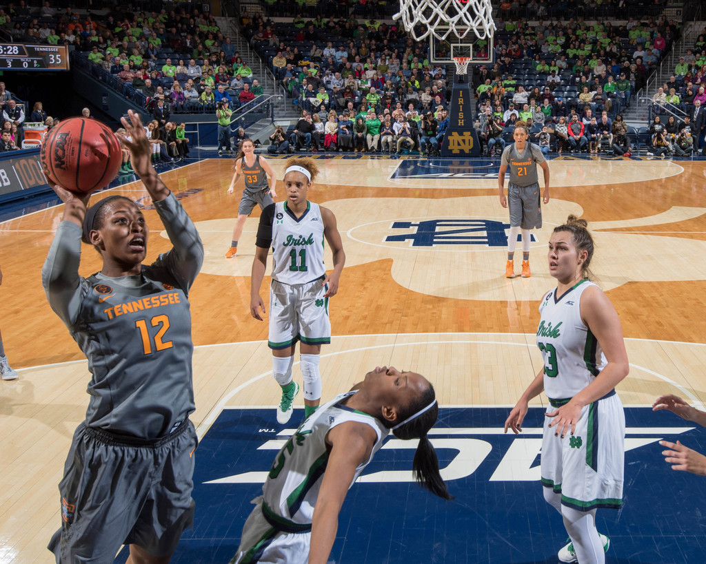 No. 3 Notre Dame vs. No. 18 Tennessee