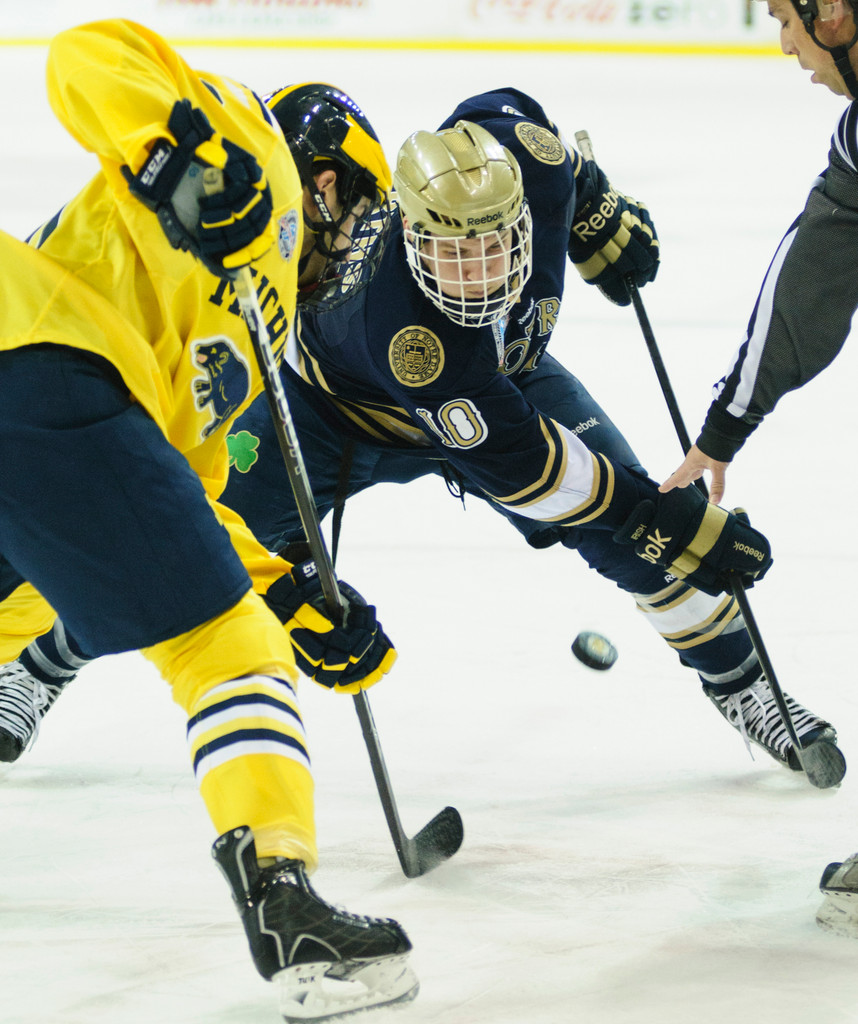 Notre Dame Men's Hockey vs Michigan 11-16-2012