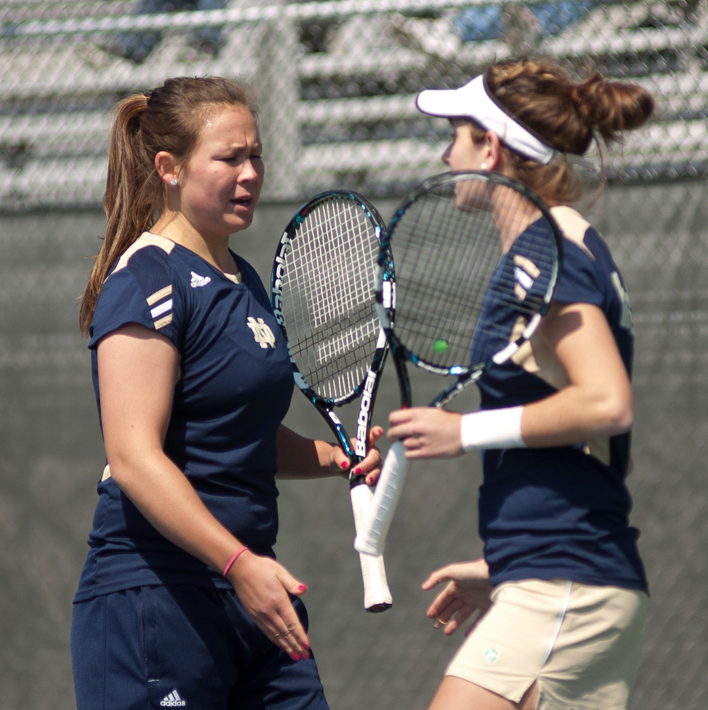 04-07-2013 Notre Dame Women's Senior Day