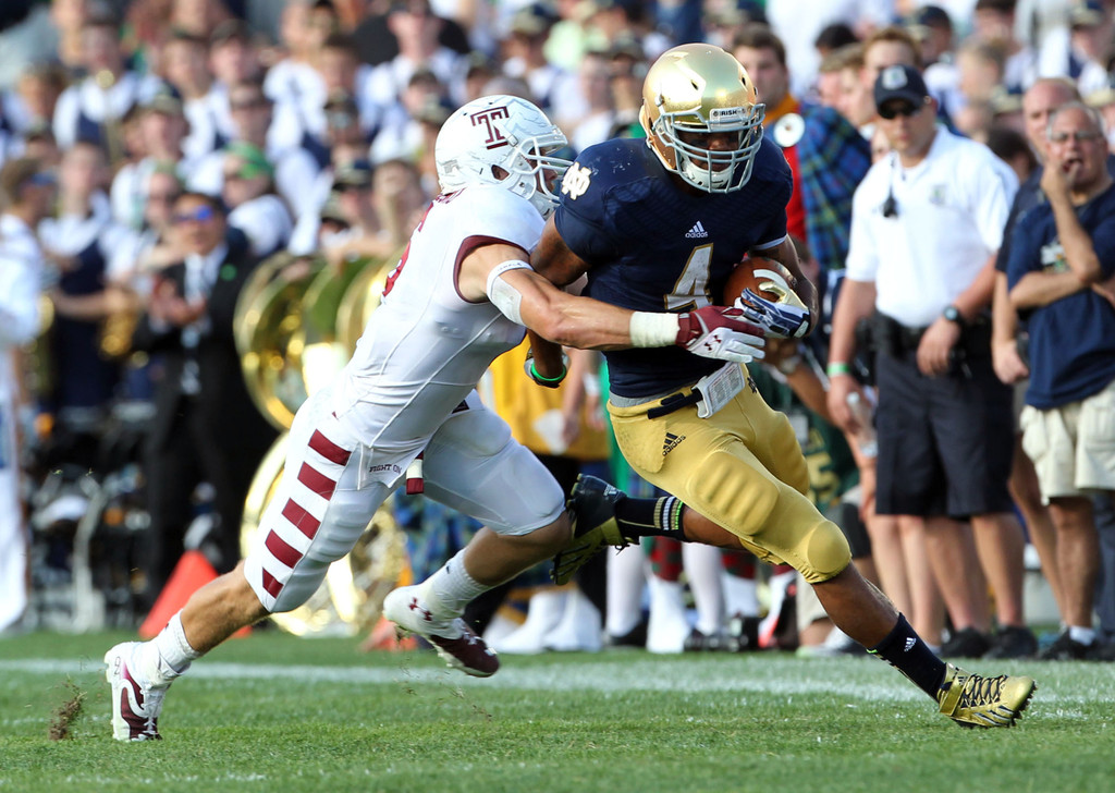 Notre Dame vs. Temple (USATSI)