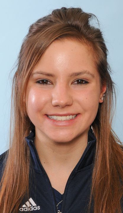 Freshman Erin Coscia is one of the rising young stars in the United States in air pistol and .22 competition pistol, and has an eye on qualifying for the 2016 Olympic Games