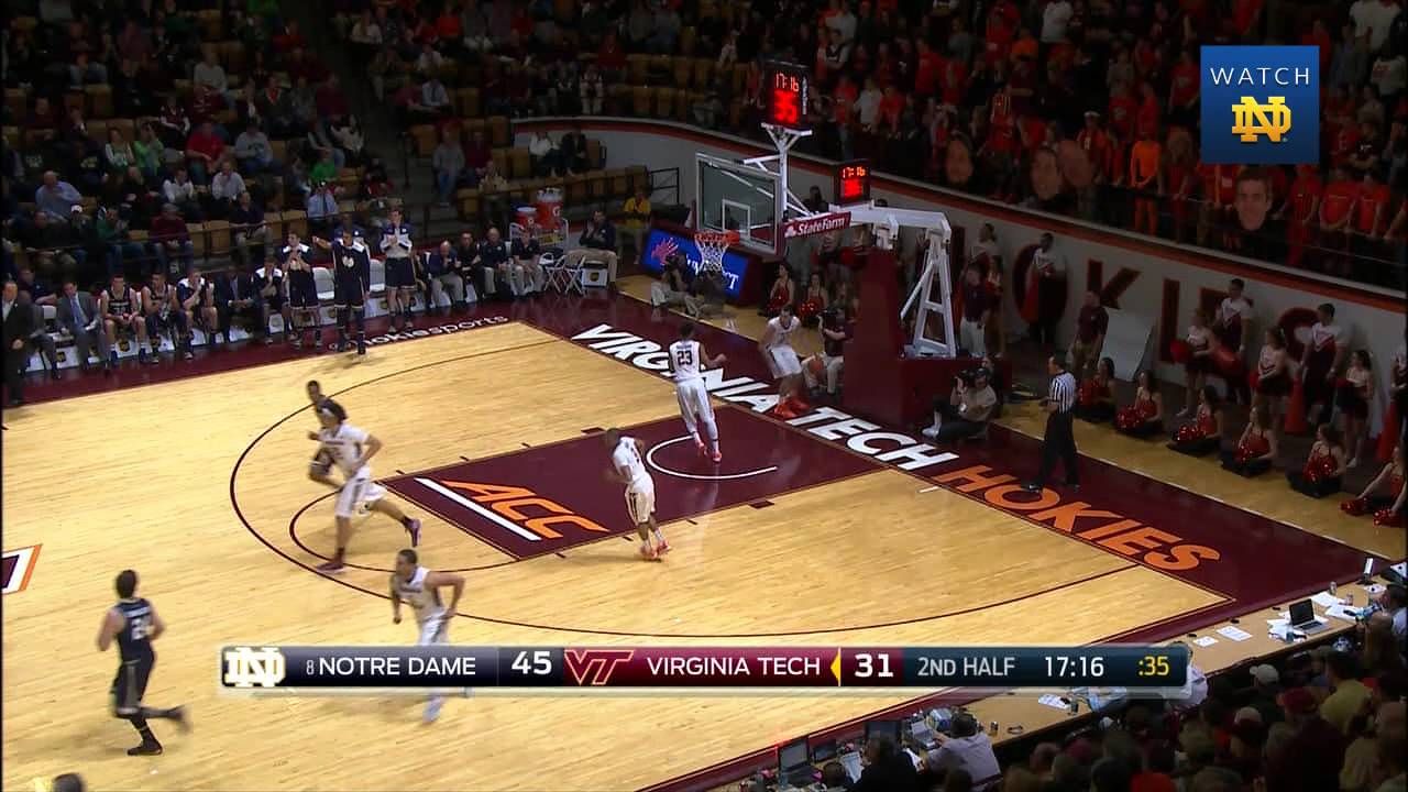 MBB vs. Virginia Tech Highlights