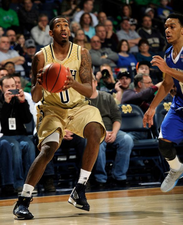 Junior point guard Eric Atkins is a key reason why Notre Dame ranks first nationally in assists per game (19.5).