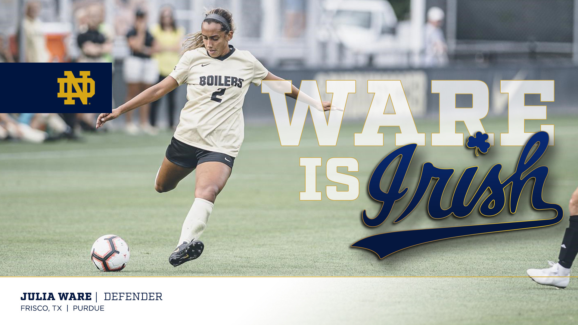Julia Ware Transfers to Notre Dame Julia Ware Transfers to Notre Dame