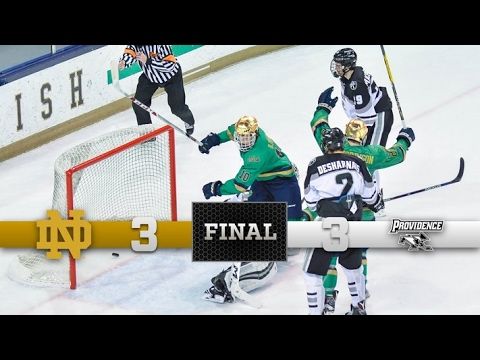 Top Moments - Notre Dame Hockey vs. Providence - Game 2
