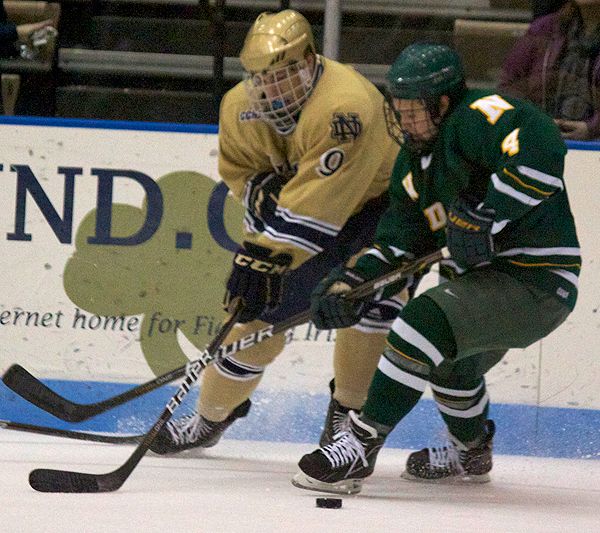 Freshman left wing Anders Lee was named CCHA rookie of the week for games played the week of Jan. 24.